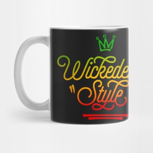 Wickedest Style Rasta Colors Reggae Mug